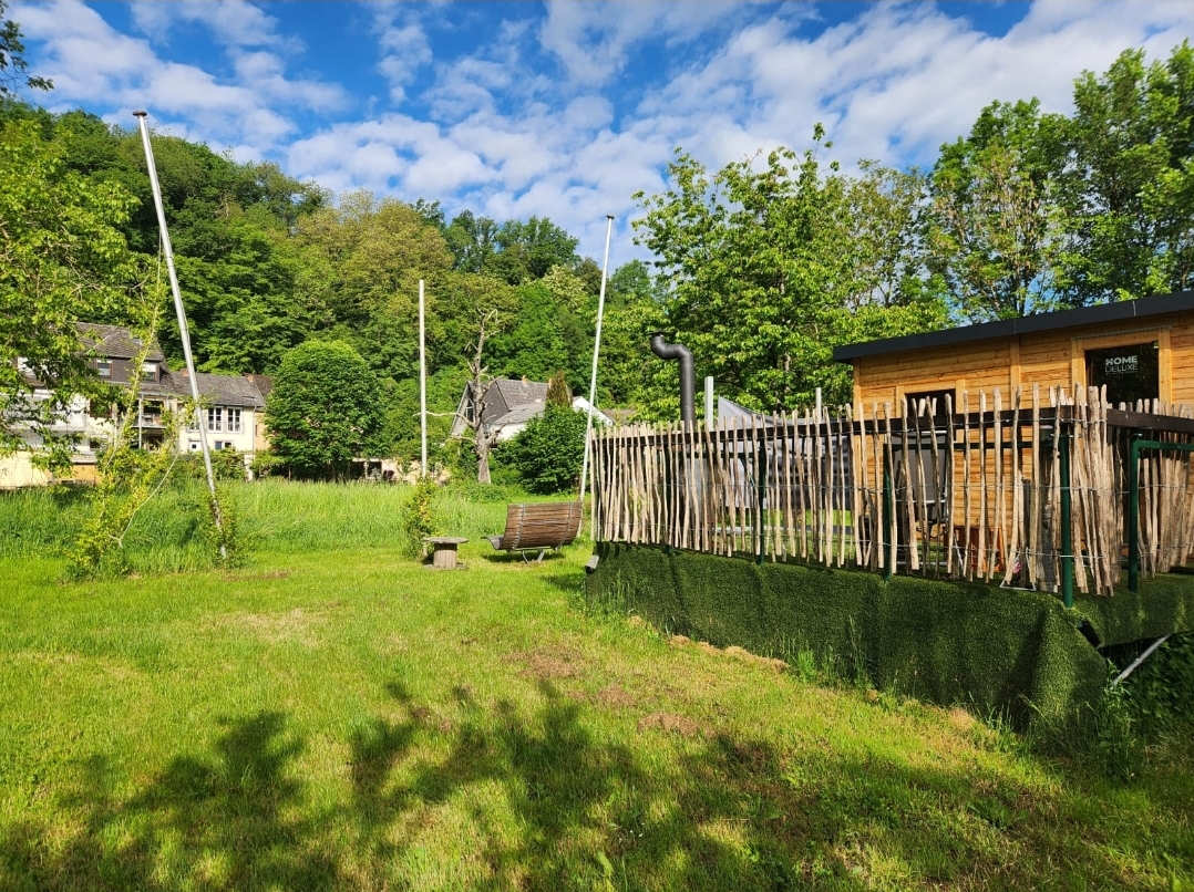 Sauna und Garten